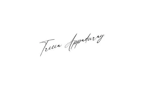 Tricia Appaduray name signature